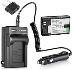 Kastar Battery (1-Pack) and Charger for LP-E6, LC-E6 and EOS 60D, EOS 70D, EOS 80D, EOS 5D II, EOS 5D III, EOS 5DS, EOS 5DS R, EOS 6D, EOS 7D, BG-E14, BG-E13, BG-E11, BG-E9, BG-E7, BG-E6 Grip