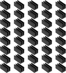 Heatsink 8.5 X 8 X 16mm Cooling Fins 40pcs Black Heatsink Electronic Components Power Supply