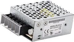 RS-15-3.3 AC-DC Switching Power Supply 3.3V 3A 9.9W with Universal Input 85-264VAC, Compact Design, Ideal for LED Lighting, Industrial Controls, and Consumer Electronics, Certified for Safety