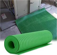 Distribution Room Switchboard Matting for Electronic and High-Voltage Apparatus, Insulating Rubber Mats for Electrical Safety, Large Dielectric Floor Mat(LxWxT 12' x 3 1/5' x 1/10