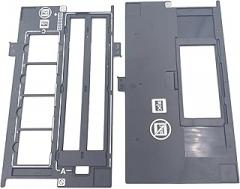 2PC X 1423040 1401439 Holder Assy Film Slide 35mm & Holder Film Brownie 120mm for Epson V500 V550 V600 4490 2450 3170 3200 Replacement Parts
