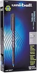 Uniball Onyx Rolling Ball Pen.7mm, Blue Ink, 12 Pack