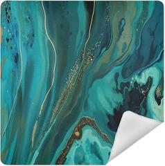 Aqua Marble Golden Camera Protective Wrap, Anti-scratch Lens Protector Wrapper, Magic Self-Adhesive Cloth for Cameras/DSLR/Laptop/Electronic Accessories, L