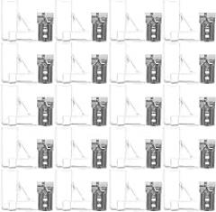 Garneck 100 Pcs Copper Claw Crimp Connectors Female Flag Type Cold Press Electrical Wire Terminals for Quick Detach and Reliable Wiring Connections in Automotive and Electronics