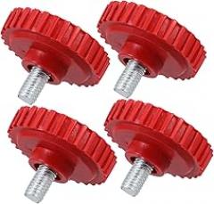 4pcs Plastic Screw-in Foot Support with Non-Slip Base for Electronic Weighing Scales Reliable Stability for Kitchen and Bathroom Use Easy Installation Broad Compatibility