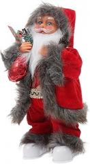VOSAREA Electric Musical Santa Claus Toy Moving Santa Claus Electric Decoration Xmas Desktop Decor Xmas Tree