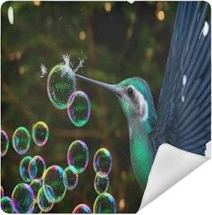 Hummingbird Prick Bubble Camera Protective Wrap, Anti-scratch Lens Protector Wrapper, Magic Self-Adhesive Cloth for Cameras/DSLR/Laptop/Electronic Accessories, M