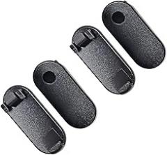 PMLN7438AR Belt Back Clip for Motorola Talkabout Walkie-Talkie T100 T200 T210 T260 T265 T270 T470 T475 T80 T800 HT Two Way Radio (Pack of 4)