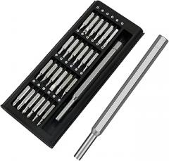 24 in 1 Premium Precision Screwdriver Set, Magnetic Small Screwdriver Set for Fixing Electronics, Phone, Watch, Eyeglass, PC Repairing