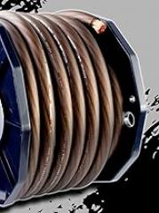 20ft. 1/0 Gauge BLACK OFC Wire Strands Copper Marine Grade Cable High Quality
