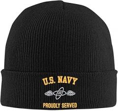 Aviation-Electronics-Technician-at-Rating Unisex Skull Cap Beanie Hat Warm Cap Black Knit Hat