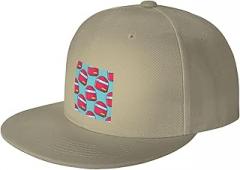 MULIHU Seamless Pattern of Electronic Purifier Trucker Hat for Men Snapback Hats Baseball Cap Flat Brim Hats