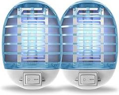 Fly Trap for Indoors, Mosquito Zappers for Home, Electronic Mosquitoes Killer Mosquito Zapper (2)