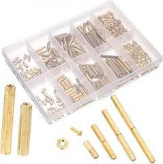 1set Screw Assortment Kit for Motherboard and PCB High Durability Spacers for Electronics Easy to Use for Pc Cases and Circuit Boards