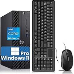Dell OptiPlex 3070 Small Form Factor Computer PC, Intel Core i5-9500 up to 4.4GHz, 16G DDR4, 512G SSD, i5 Desktop PC Windows 11 Pro 64 Bit (Renewed)