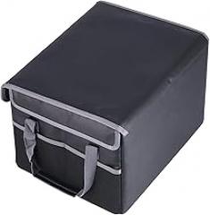 EVTSCAN Fireproof Waterproof Storage Document File Boxes, 39x12x10 Inch Foldable Portable Fireproof Document Box for Home and Office, for Documents, Electronics