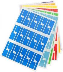 Waterproof Cord Identification Labels, 40pcs Cable Tags for Ethernet Wire Labeling, Writable Self-Adhesive Stickers for Electronics and Office Organization