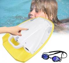 ddingsmafosee Portable Underwater Scooter,Electronic Swim Kickboard,Electric Surfboard,Two Speed Adjustment,Speed Can Reach 1.1 M/S,for Watersports Pools & Diving & Snorkelling & Ocean Adventure