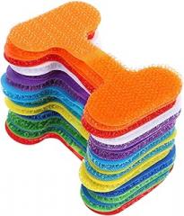 BESPORTBLE 24pcs Multi-color Cable Labels Writable Cord Identification Tags Flexible Organizers Reusable Cable Straps for Home Office Electronics Management