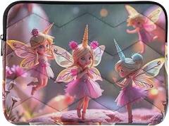 Cute Characters Poses Laptop Sleeves 15.6 Inch Laptop Case Portable Electronic Device Cover