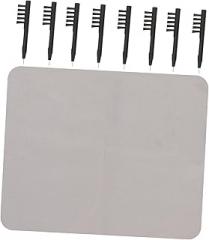 FRCOLOR 1set Cleaning Kit Set Dry Cloth and U-Shaped Brushes Material for Maintaining Hearing Amplifiers and Accessories