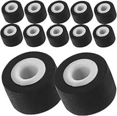 SECFOU 12Pcs Recorder Pinch Roller Cassette Machine Repair Pulley Bearing Wheel Replacement for Audio Tape Recorders and Radio Supplies