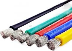 Pipe House 20Meters 18 AWG Electrical Electric Cables for Car Automotive Wires, 8AWG 10AWG 12AWG 14AWG 18AWG 20AWG 22AWG 24AWG, Copper Wire Silicone Cable Soil Electronics ( Color : Red , Size : 8 AWG