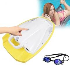 ddingsmafosee Water Sports Equipment,400w Floating Swim Board,Electronic Swim Kickboard,Two Speed Adjustment,Speed Can Reach 1.1 M/S,for Water Play & Floating & Diving,Portable & Safe