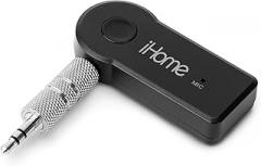 iHome 3.5mm Audio Receiver with Built-in Mic, Wireless Music Streaming, Compact Design