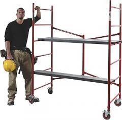 METALTECH I-BM6S Portable Scaffold,6-11/64 ft.L,Steel