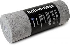 Autofiber [Roll-o-Rags] Microfiber Towels on a Roll | Tear Off Sheets | 12