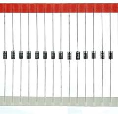 BOJACK 1N4004 Rectifier Diode 1 A 400 V DO-41 Axial 4004 1 amp 400 Volt Electronic Silicon Diodes (Pack of 125)