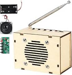 Science Kits for Kids Age 8-12 12-14, STEM Kits for Kids Age 8-10, STEM Toys Build Your Own FM Radio Kit, DIY Electronic Snap Circuits Projects Gifts for Teen Girls Boys 9 11 13 15 16+ (Classic Wood)