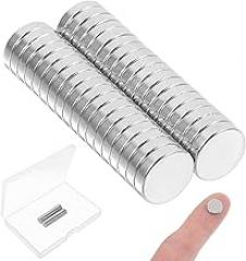 Small Attractive NdFeb 36PCs, 9x2mm Rare Earth Strong Attractive for Collar Stays, DIY, Electronic Components, Crafts, Neodymium for Crafts, Whiteboard, Kitchen