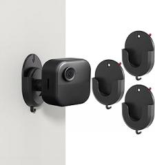 No-Drill Adhesive Mount for Blink Outdoor 4, Outdoor 2K +, Out Door (3rd Gen)& Mini 2, Mini 2K + – Strong Adhesive VHB Tape, Renter Friendly Blink Camera Mount for Apartments, Office, Houses, 3 Pack