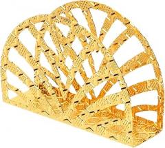 Milisten European Iron Napkin Holder, Hollow-out Napkin Stand for Dining Table, Metal Tissue Storage Rack for Restaurant and Home Kitchen Decor