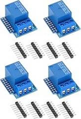 EVTSCAN 4Pcs 5V Relay Module Electronic Components Fit for D1 Mini 5V High Level Trigger