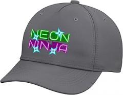 Cool Rave EDM Techno Party Outfit & Gifts Neon Ninja I Electronic Raver Music DJ Festival Rave Adjustable Baseball Hat
