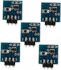 5pcs Capacitive Touch Module Self-Locking and Momentary Modes for Electronic Projects Easy Installation Compact Design for Enthusiasts