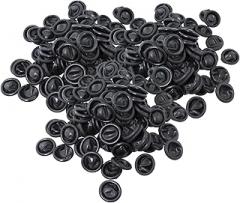 Maxmoral 300PCS Disposable Protective Black Latex Finger Cots 6.5cm Anti Slip Thumb Protector for Electronic Repairs Handicrafts Industrial Applications