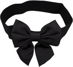 Milisten Women Dress Belt Wide Elastic Fabric Bowknot Sash Belt for Dresses Black Wide Waistband for Women