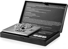 Generic Digital Pocket Scale, 0.01gX150g,Electronic Smart Weigh Scale,Portable, Small Jewelry Scale Grams and Ounces,Mini Scale with LCD Display,Tare, Black