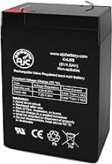 AJC Battery Compatible with PK Electronics Blackout Buster Model 400 6V 4.5Ah UPS Battery