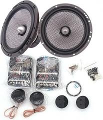 165AS 6.5 Inch 120W Component Speaker Set - Performance Audio for Front Door Sound System Modification