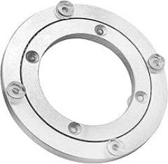 Sound-Absorbing Aluminum Alloy Turntable, Round Table Base, Heavy Loads, Household Bearing, Glass, Solid Wood, Marble Dining Table, Rotating Track(200mm (8 inches))