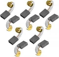 uxcell 5 Pair Black Rectangle ELectronic Motor Carbon Brushes