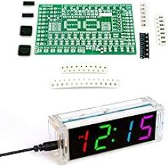 Gikfun Practice Board Soldering Skill Training Kit, Led Electronic Alarm Clock DIY