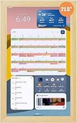 Digital Calendar Wall Touch Screen, 21.5 Inch Display Electronic Smart Calendars Chore Chart Lists for Family, Electric Planner for Daily Schedule for Kids Android Tablet Wall-mounted