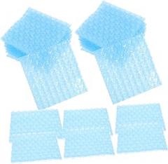 60pcs Double Walled Bubble Pouches for Packaging Thick Cushioning Shipping Bags for Jewelry Electronics and Fragile Items Protective Moving Wrap Pouches for Secure Transport