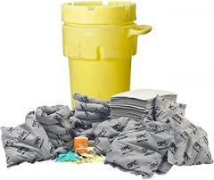 Brady ALLWIK 95-Gallon Drum Spill Control Kit - Universal Application, Wheeled